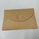 Mini enveloppes de fermoir coeur X-DIY-WH0013-01-1