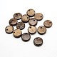 Dyed Flat Round Coconut Charms COCO-N001-02H-12mm-1