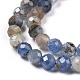 Natural Kyanite Beads Strands G-C009-A08-4