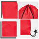 Bolsa de poliéster con cordón&nbsp;ABAG-WH0031-41B-6