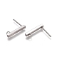 304 Stainless Ear Stud Components STAS-M274-012C-P-1