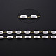 304 cadenas de perlas de imitación de plástico abs y acero inoxidable CHS-S008-014B-G-4