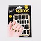 Mixed Style Removable Fake Temporary Tattoos Paper Stickers AJEW-O025-14-2