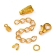 Kit de recherche de fabrication de bijoux de bricolage DIY-YW0006-17G-2