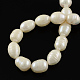 Klasse eine natürliche kultivierte Süßwasserperle Perlen Stränge X-A23WB011-2
