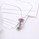925 Sterling Silver Pendant Necklaces NJEW-BB18227-5