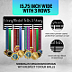 Cadre porte-médailles en fer ODIS-WH0045-013-3