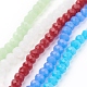 Glass Beads Strands GLAA-R029-M-1