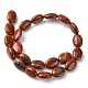 Chapelets de perles en jaspe rouge naturel G-D067-H02-B01-4