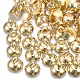 Bails pendentif capuchon de perle en plastique ccb CCB-T006-098KC-1