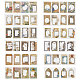 Gorgecraft 4 комплект 4 стиля декоративные наклейки на прозрачное окно для домашних животных DIY-GF0006-98-1