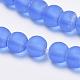 Chapelets de perles en verre transparente   GLAA-Q064-08-10mm-3