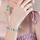 Kit per la creazione di braccialetti con perline di vetro fai da te DIY-SZ0005-86-6