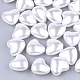 Eco-Friendly ABS Plastic Imitation Pearl Beads X-OACR-T012-15A-1