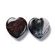 Piedra de amor de corazón de ágata india natural G-F678-44-2