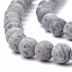 Natural Map Stone/Picasso Stone/Picasso Jasper Beads Strands X-G-T106-221-2