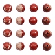 200 Stück natürliche rote Jaspisperle G-CJ0001-59-3