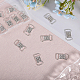 20 шт. пряжки из латуни со стразами FIND-CA0008-35B-4