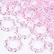 Transparent Acrylic Finger Rings RJEW-T010-04F-1