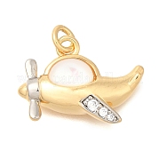 Латунные микро проложить кубического циркония подвески KK-U040-04G
