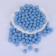 Круглые силиконовые фокусные бусины SI-JX0046A-96