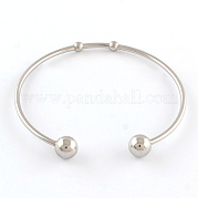 304 Stainless Steel Cuff Bangle Making STAS-R069-01