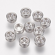 Латунные микро проложить класса AAA кубического циркония подвески ZIRC-G086-09P-NR