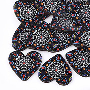 Печатные подвески из липы WOOD-S045-011C