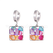 Серьги-кольца из нержавеющей стали 304 TK3498-2