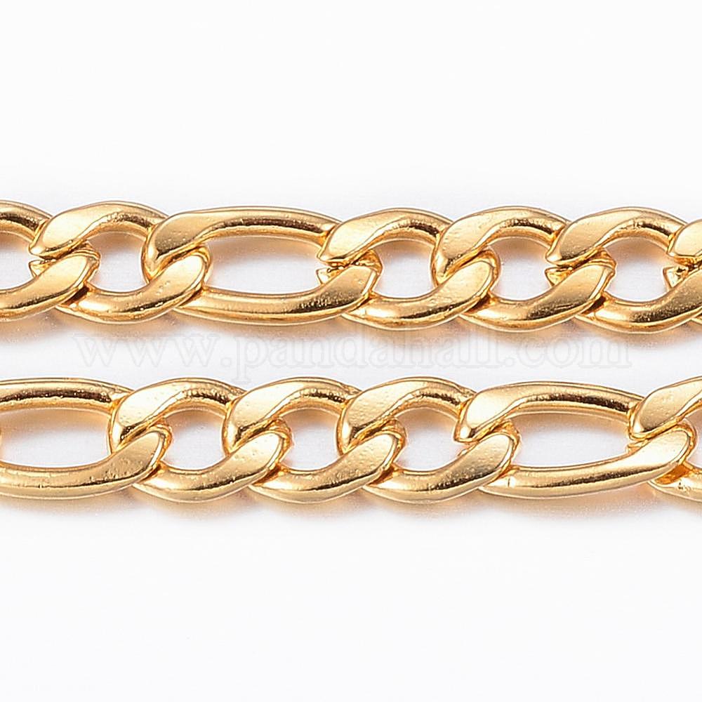 Chaîne Collier Acier Inoxydable 10m - 1,5mm - Or - Pour DIY Bijoux - Extension Bobine Coreana