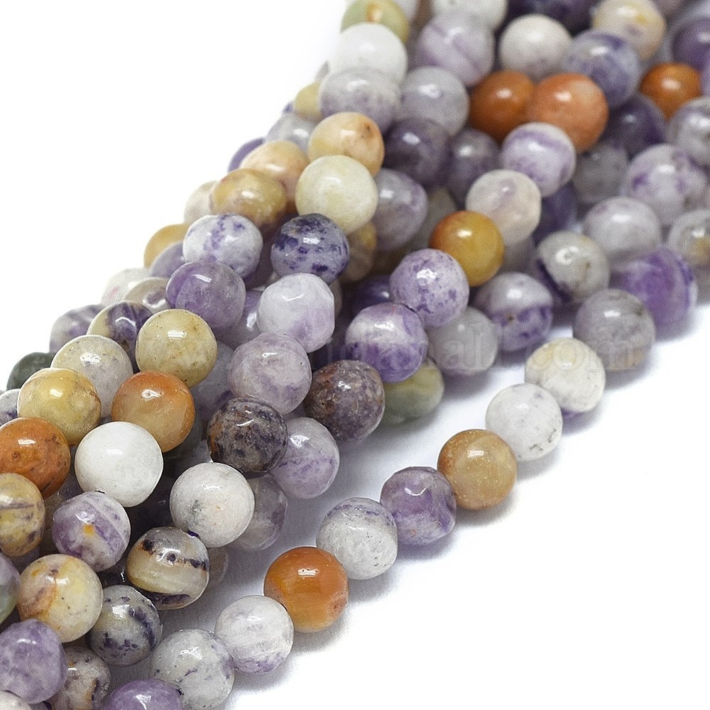 Wholesale Natural Lilac Jade Beads Strands - Pandahall.com