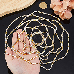 Legierung Strass Stirnband&nbsp;OHAR-WH0011-64G