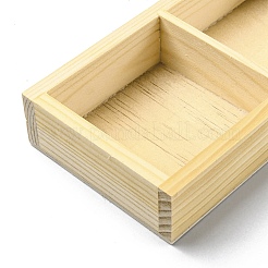Aufbewahrungsbox aus Holz&nbsp;AJEW-M210-01A