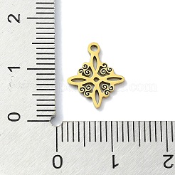 Anhänger aus 304 Edelstahl&nbsp;STAS-C097-24G