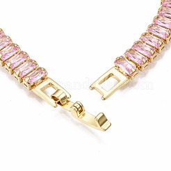 Bracelet de tennis classique en zircone cubique&nbsp;ZIRC-S067-073G-NF