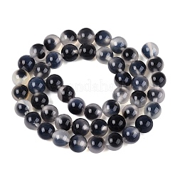 Chapelets de perles d'agate naturelle&nbsp;G-Q606-42B-B01