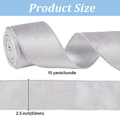 10 Yard einseitiges Samtband&nbsp;OCOR-WH0093-12A
