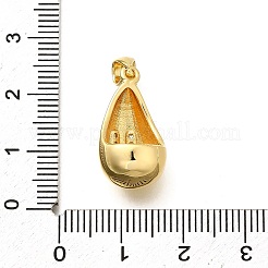 Cremagliera placcatura micro ottone spianare pendenti zirconi&nbsp;KK-L226-102G-U