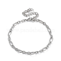 Bracciali a maglie in acciaio inossidabile 304&nbsp;BJEW-K265-02P