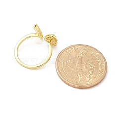 Anelli gemelli farfalla&nbsp;RJEW-G337-12G