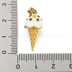 Pendentifs en émail et acier inoxydable 304 avec placage ionique (IP)&nbsp;X-STAS-R231-05G