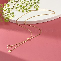 Herz-Lariat-Halskette für Mädchenfrauen&nbsp;NJEW-JN03710