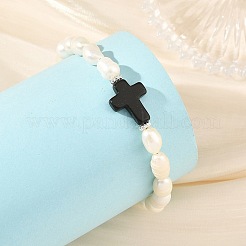 Armbänder aus gefärbtem&nbsp;BJEW-JB14403