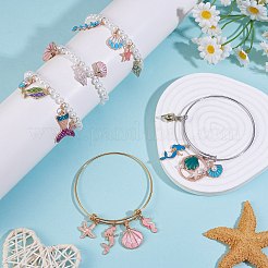 Diy ozean thema armband armband herstellung kit&nbsp;DIY-SZ0009-35