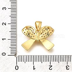 Estante de placas micro latón allanan colgantes de circonio cúbico&nbsp;KK-L226-053G-02