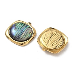 Natur Paua Muschel Anhänger&nbsp;STAS-G397-11G-02