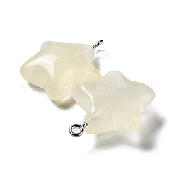 Leuchtende transparente Harzanhänger&nbsp;RESI-SZC0002-04F