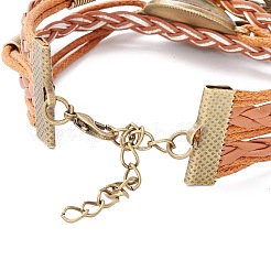 Regenbogen-Pride-Armband&nbsp;LS-BJEW-F426-01H