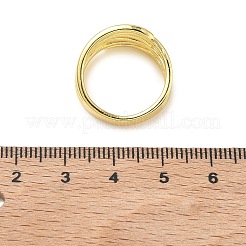 Bagues en laiton pour femmes&nbsp;RJEW-K261-07B-G