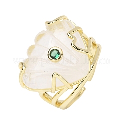 Anillos de puño de cristal de cuarzo natural&nbsp;GG-CBA5FCC-04G-11